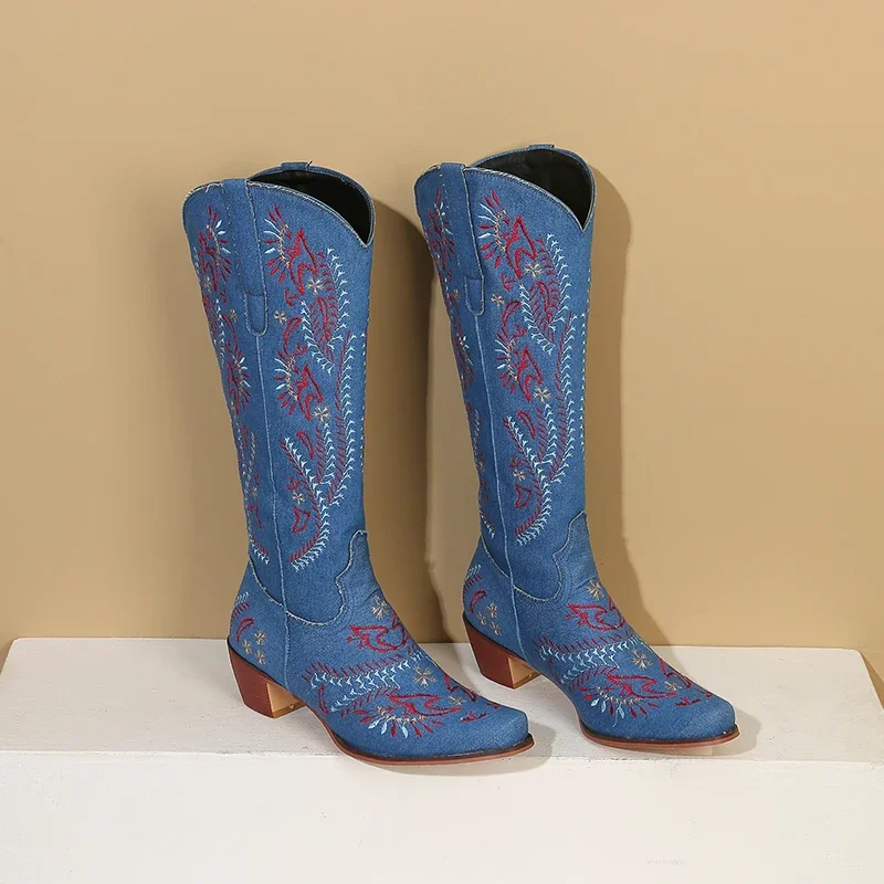 Niebieskie dżinsy Western Cowg – Jeans recenzja i cena